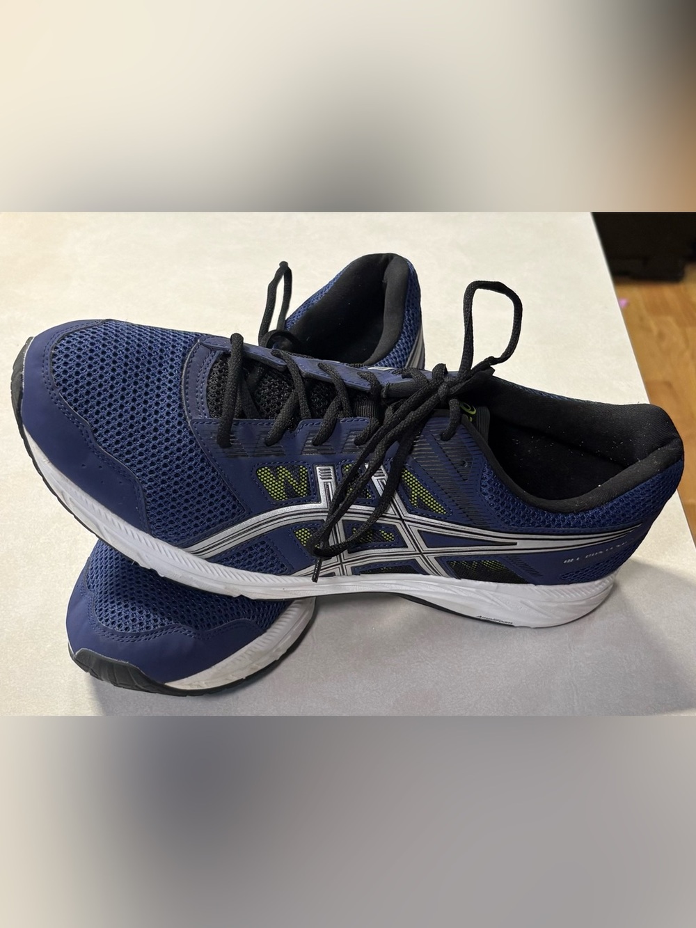 CH0152 ASICS Gel-Contend 5 Mens Indigo Blue/Silver Size 14